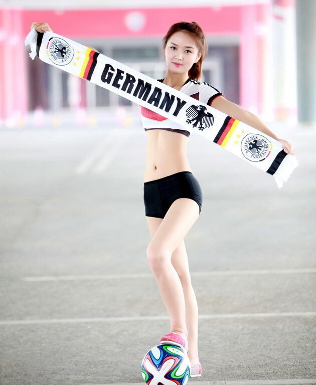 독일를 응원한 풋볼 베이비