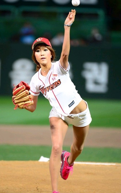 sk 치어리더 배수현