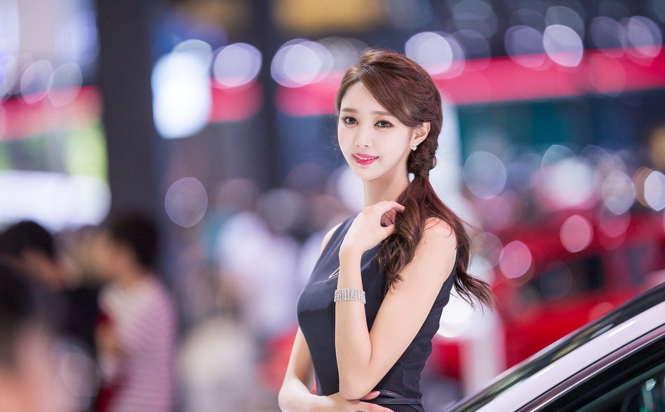 모델 정은혜, 빛나는 미모
